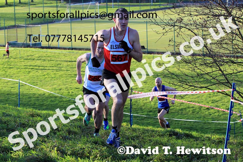 Mens Senior Masters, 2023 Birtley Cross Country Relays, County Durham. Photo: David T. Hewitson/Sports for All Pics